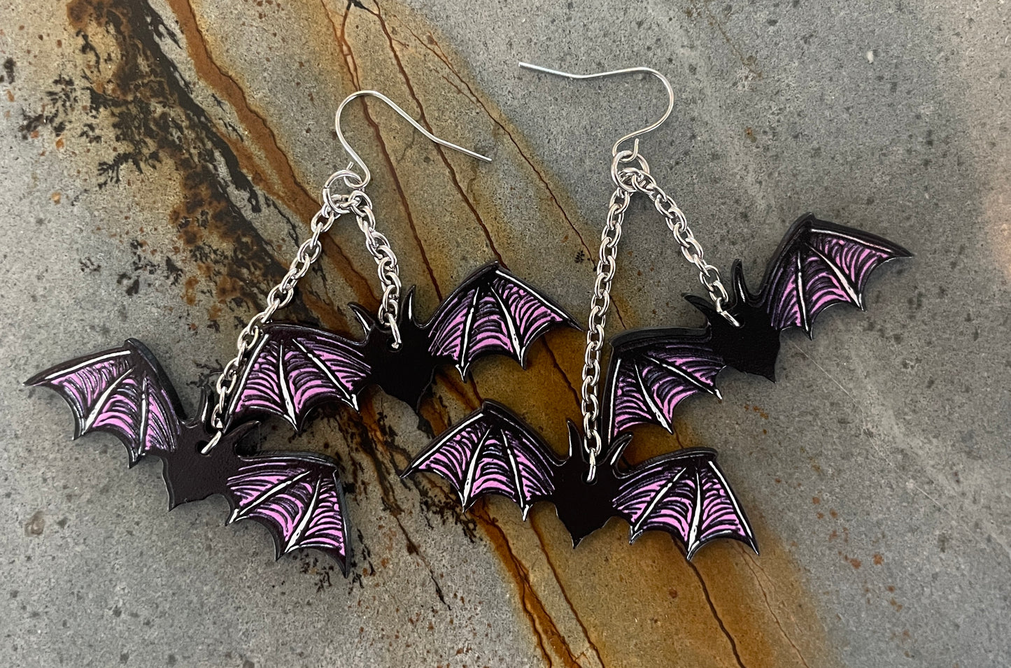 Batty Fidget Earrings