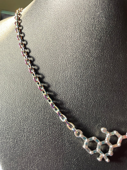 4/20 THC Molecule Necklace