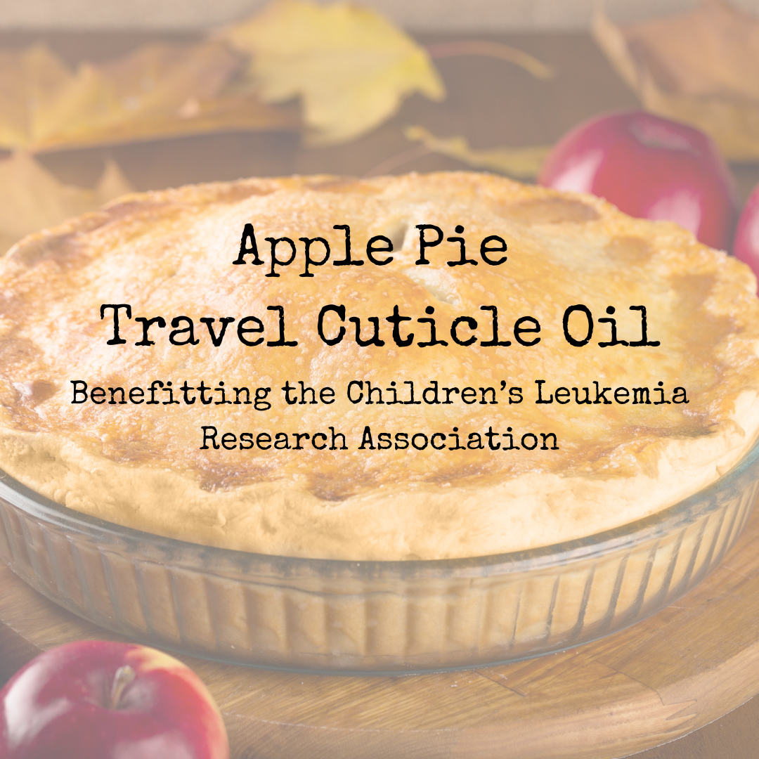 Apple Pie - *LIMITED* Travel Cuticle Oil Mini Roller - Benefitting the Children's Leukemia Research Association
