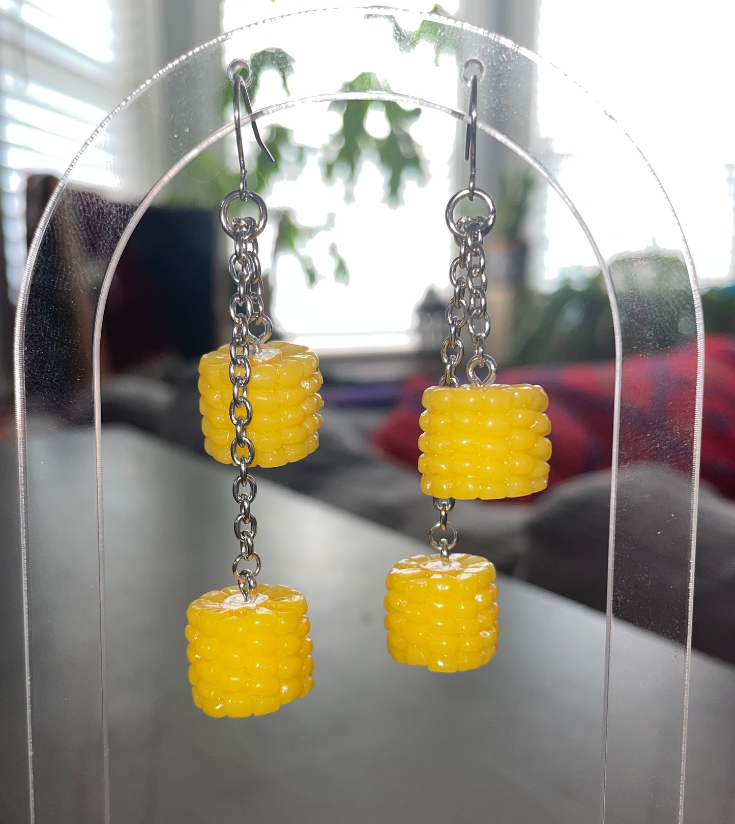 CORN! Fidget Earrings