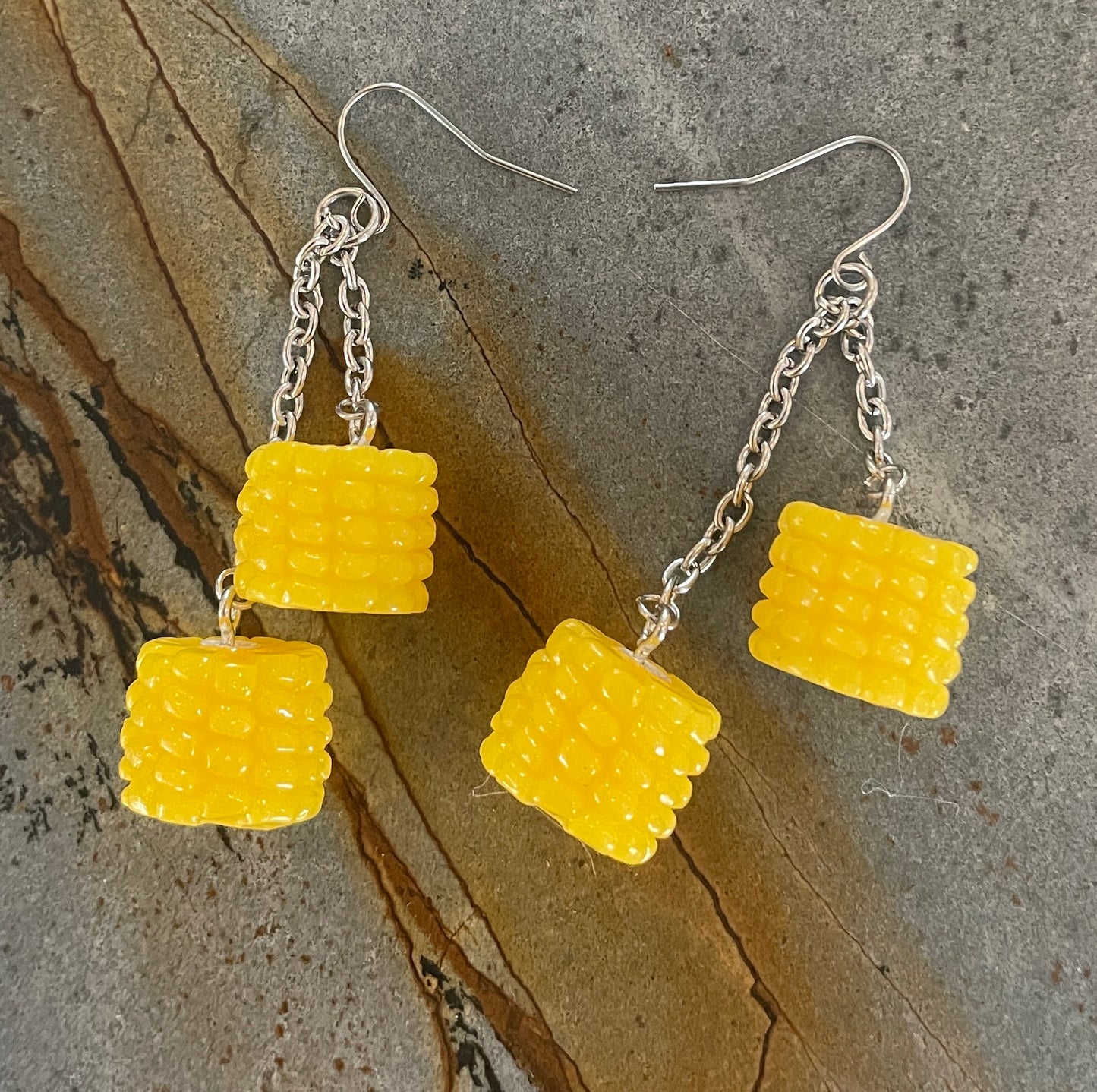 CORN! Fidget Earrings