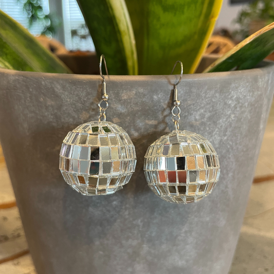 Disco Ball Earrings