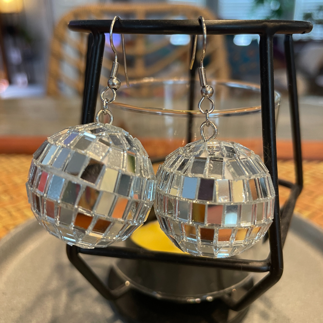 Disco Ball Earrings