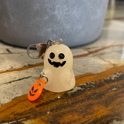 Trick or Treat Ghost Charm (GITD)