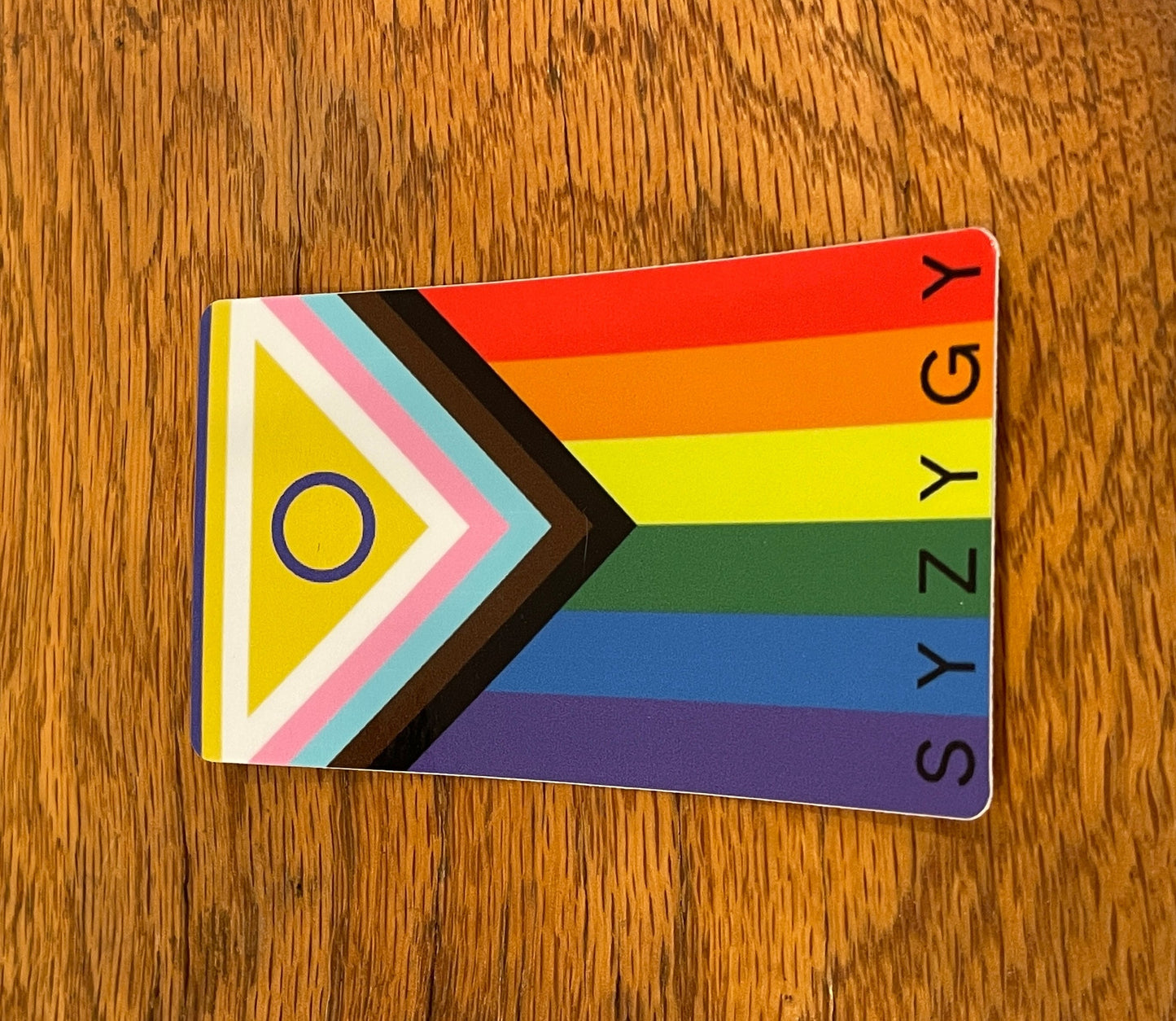 Syzygy Inclusive Pride Flag Sticker